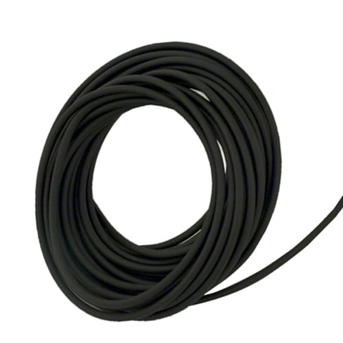 Inner Diameter 1/8 Outer Diameter 1/4-100 ft Soft 50A Black Opaque High-Temperature Silicone Rubber for Air and Water Inner Diameter 1/8 Outer Diameter 1/4-100 ft Soft 50A Black Opaque High-Temperature Silicone Rubber for Air and Water